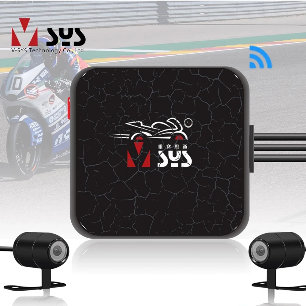 VSYS D6L/D6RL двойной экшн камера на мотоциклетный шлем Регистраторы видеорегистратор