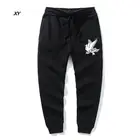 Спортивные брюки для молодежи, однотонные Простые Модные уличные штаны для бега в стиле хип-хоп с буквенным принтом, весна-осень