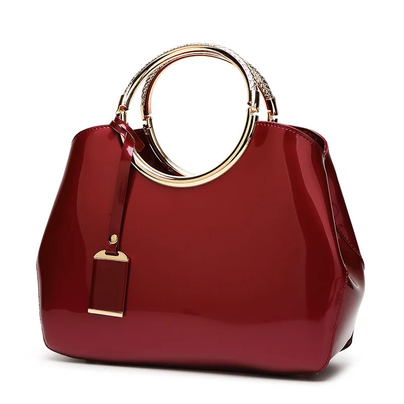 

2020 High Quality Patent Leather Women Bag Ladies Cross Body Messenger Shoulder Bags Handbags Women Famous Brands Bolsa Feminina
