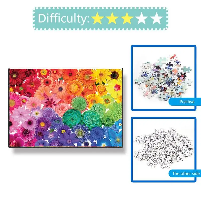

Adult Children Puzzle 1000 Piece Household Plants Flower Toy Educational Landscape Puzzles Large For Adults Puzzle G7R9