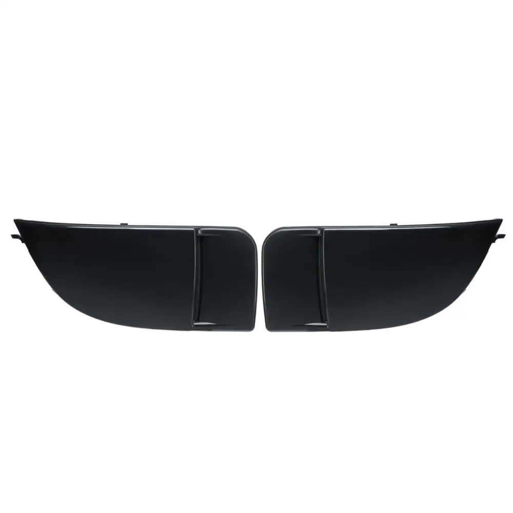 Matte Black 1 пара автомобиля передние противотуманные фары светильник лампа бампера Кепки отделка защита для Subaru, автомобильные аксессуары, брелок для автомобиля Subaru STI WRX 2004-2005 автомобильная лампа Маска Крышка - Цвет: Matte Black
