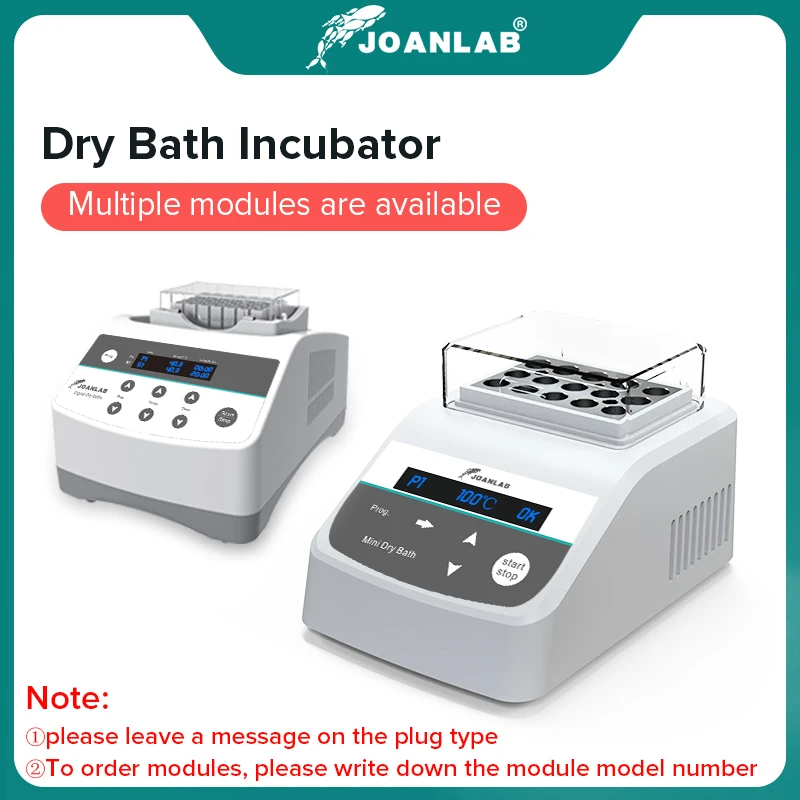 

Digital Display Portable Thermostatic Dry Bath Incubator With Heating Block 0.2ml 0.5ml 1.5ml 2ml 15ml 50ml 220v Lab Equipment