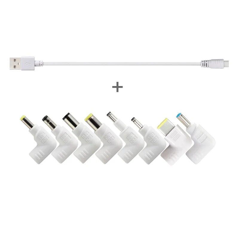 LVSUN USB 3pin к 3 контактному DC кабелю + 8 разъемов постоянного тока N04 N07 N23 N24 N32 N33 N35 N36
