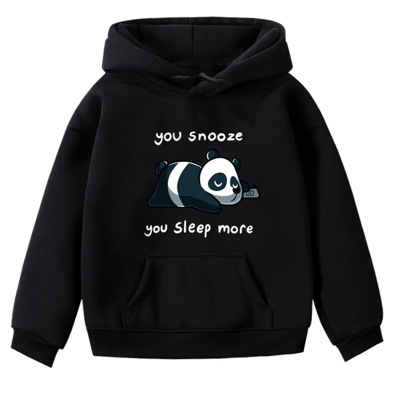 Hoodies 3 Детский свитер с принтом панды; зимняя одежда для маленьких девочек; Детские свитшоты; модные милые детские пальто с длинными рукавами и принтом животных - Цвет: Hoodies 3