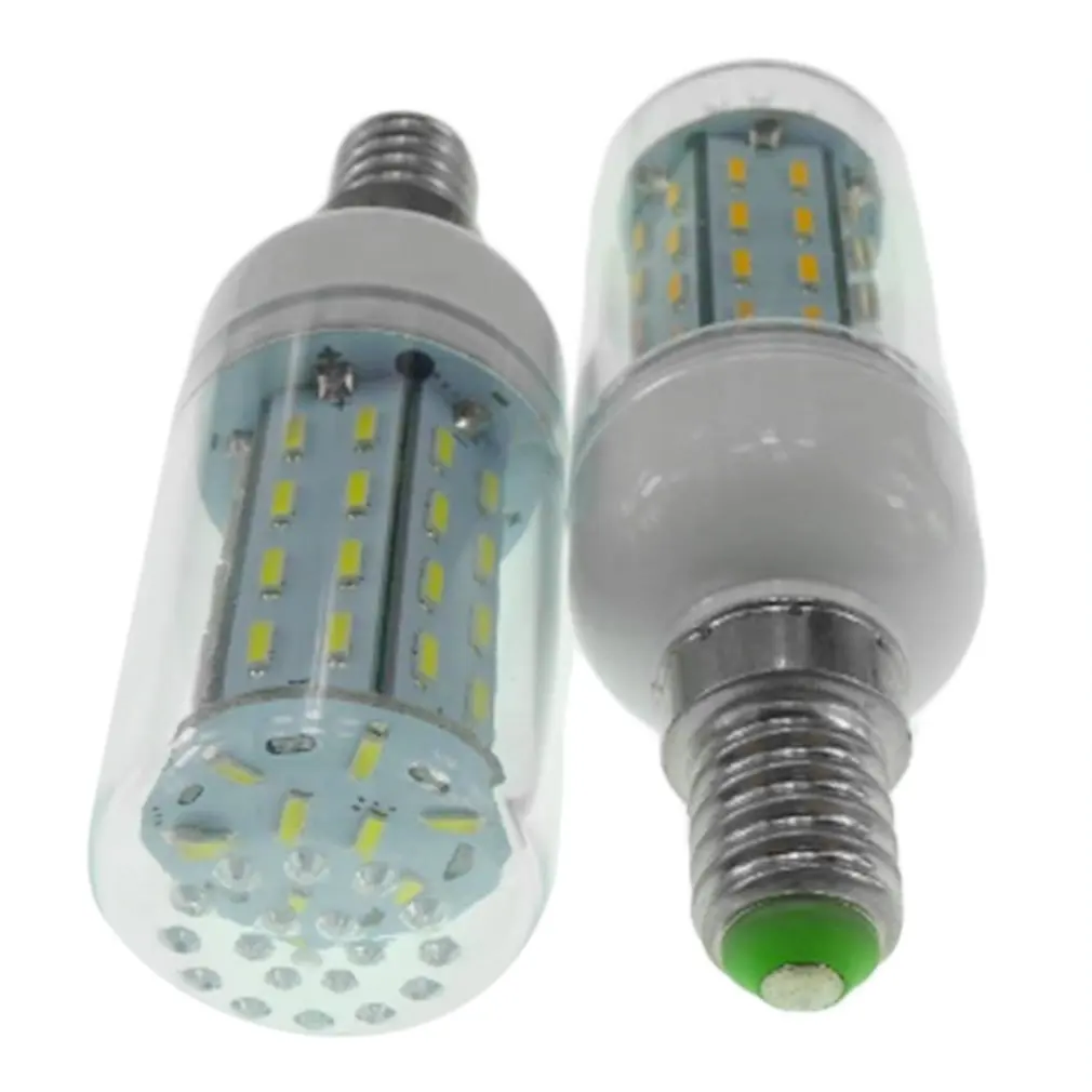 

E14 56LED 4014 SMD White/Warm White Cover Corn Light Lamp Bulb AC110V Exquisitely Designed Durable Gorgeous