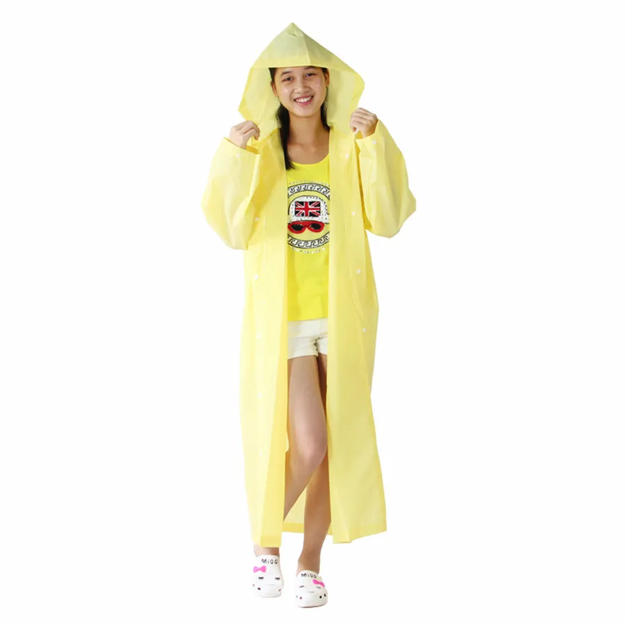 Водонепроницаемый длинный дождевик с капюшоном уличная Женская куртка пончо от