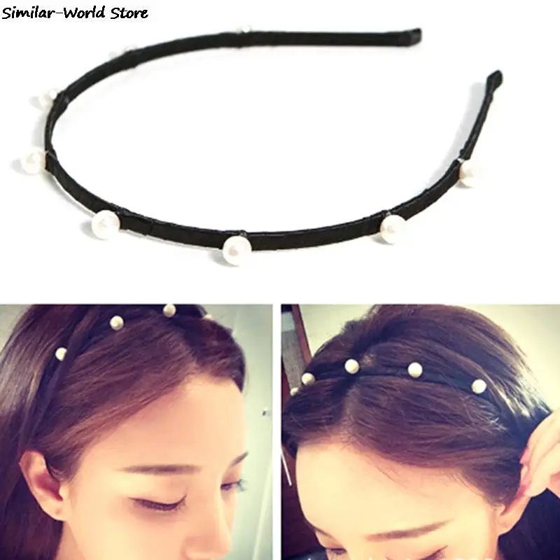 1 шт. шикарная черная волнистая повязка для волос в стиле унисекс мужская и