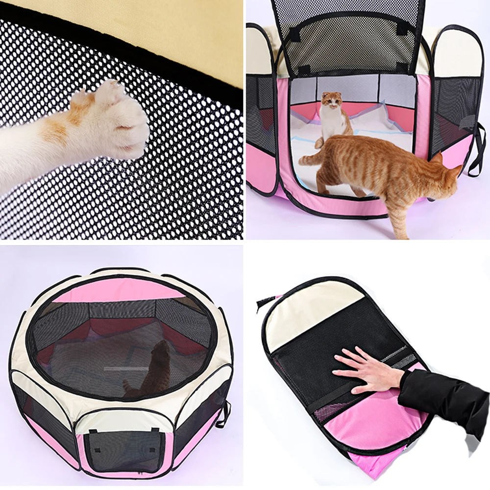 Летняя Съемная кровать для домашних питомцев портативная палатка складной домик