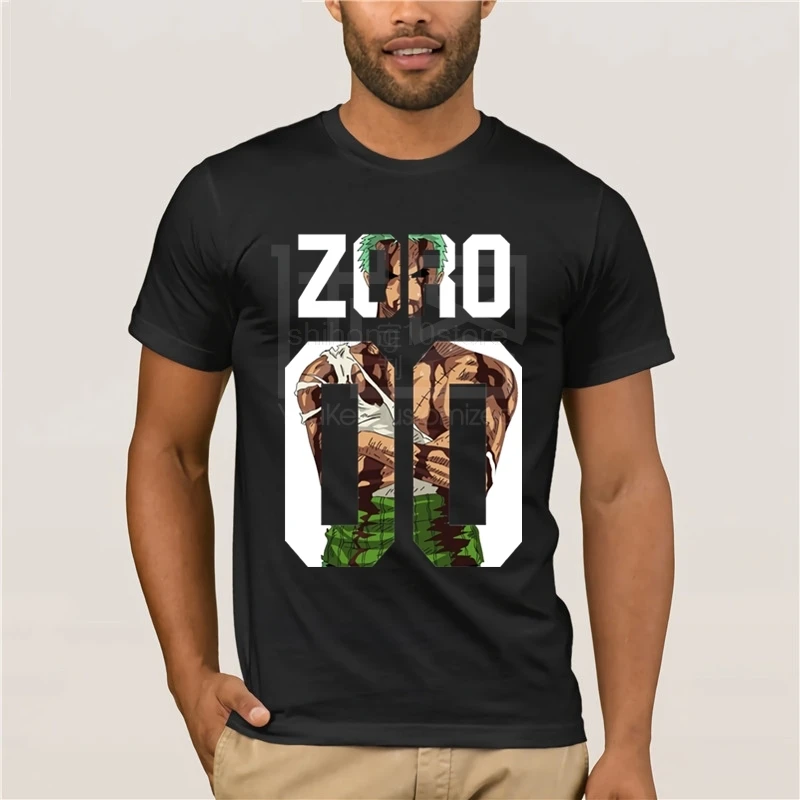 

Awesome Roronoa Zoro Man T Shirt New Streetwear Boy One piece T-Shirt Plus Size For Men Wholesale