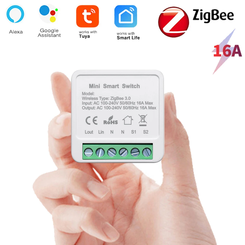 Модуль выключателя света Tuya Smart ZigBee автоматизация сделай сам для умного дома с