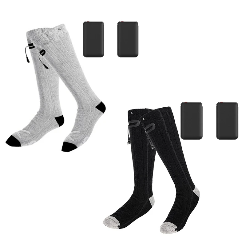 

Зимние теплые электрические носки ELOS с внешним аккумулятором для катания на лыжах унисекс