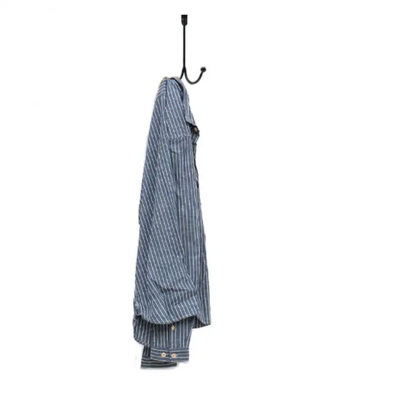 

Wrought Iron Storage Towel Holder Rack Hook For Kitchen Cabinet Clothes Hanger Living Room Sundries Wall Hook Behind The Door
