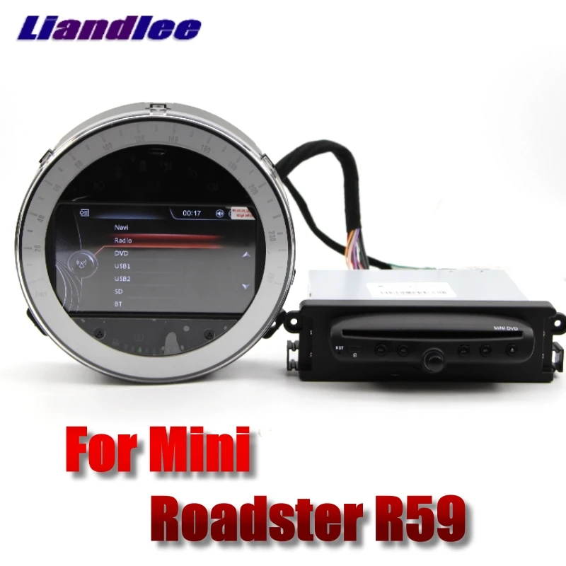 Liislee NAVI автомобильный мультимедийный плеер для Mini Roadster R59 2012 ~ 2017 Оригинальный