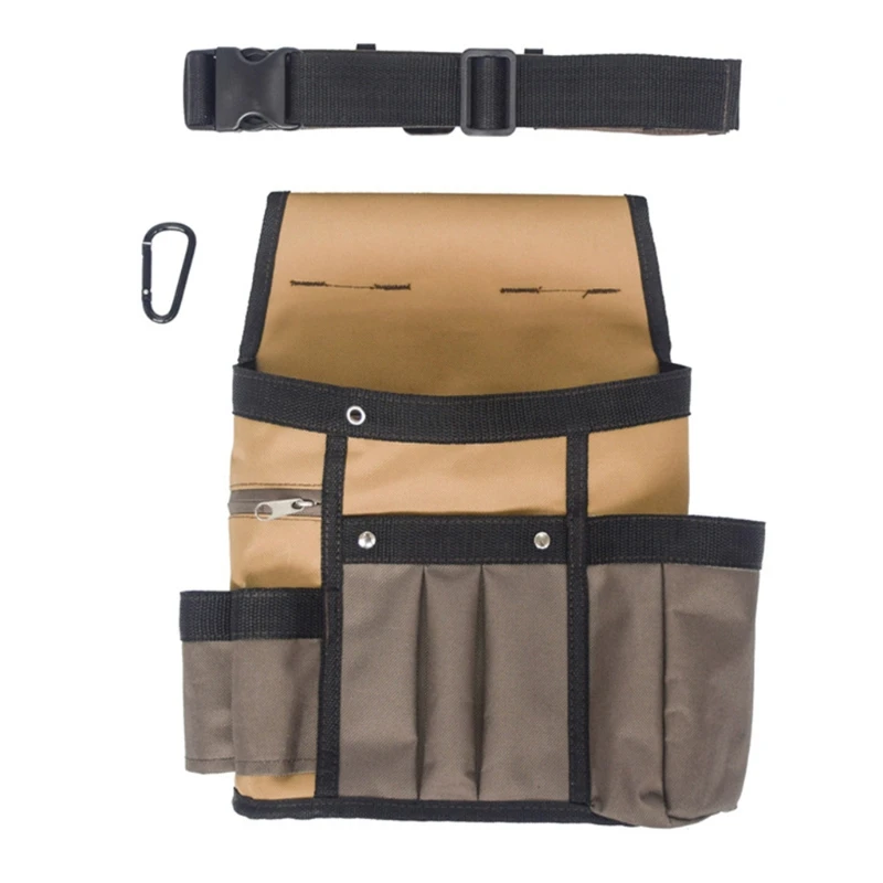 6 карманный Оксфорд на одной стороне инструмент поясная сумка/Рабочий Фартук для