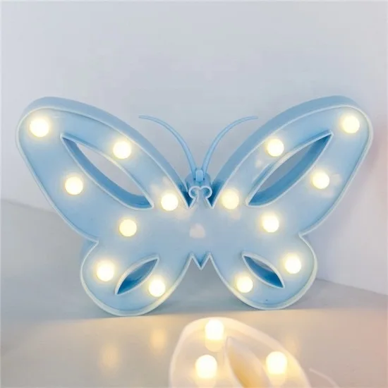 

Butterfly Blue Led Decorative Night Lamp Lighting 463367765