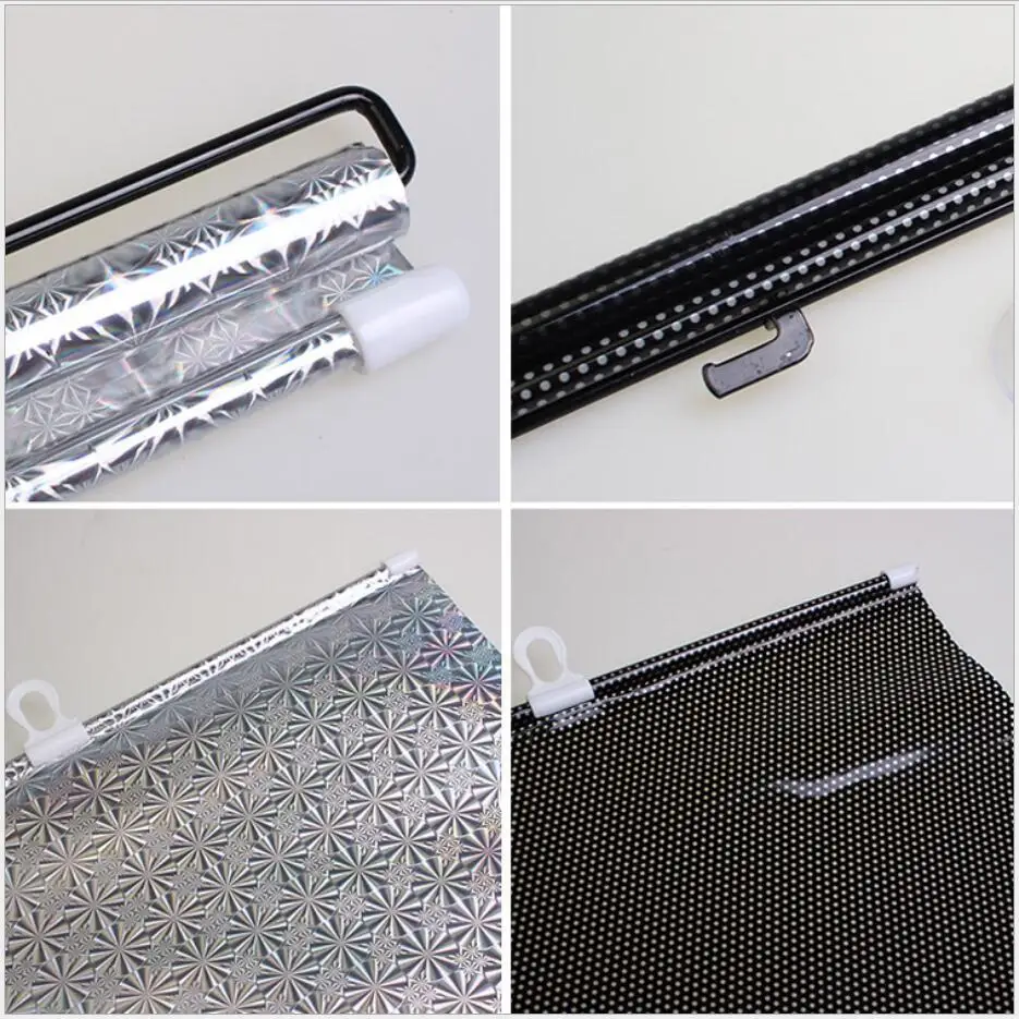 Универсальный солнцезащитный козырек на присоске автомобильная Складная шторка