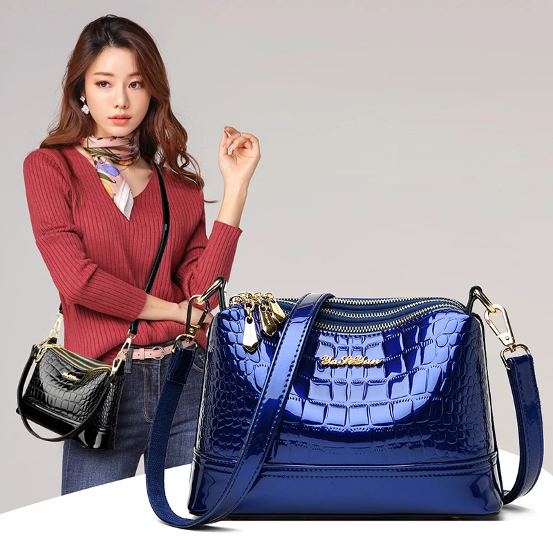 Сумка на плечо OLD TANG для женщин модная женская сумочка-Бостон из экокожи саквояж