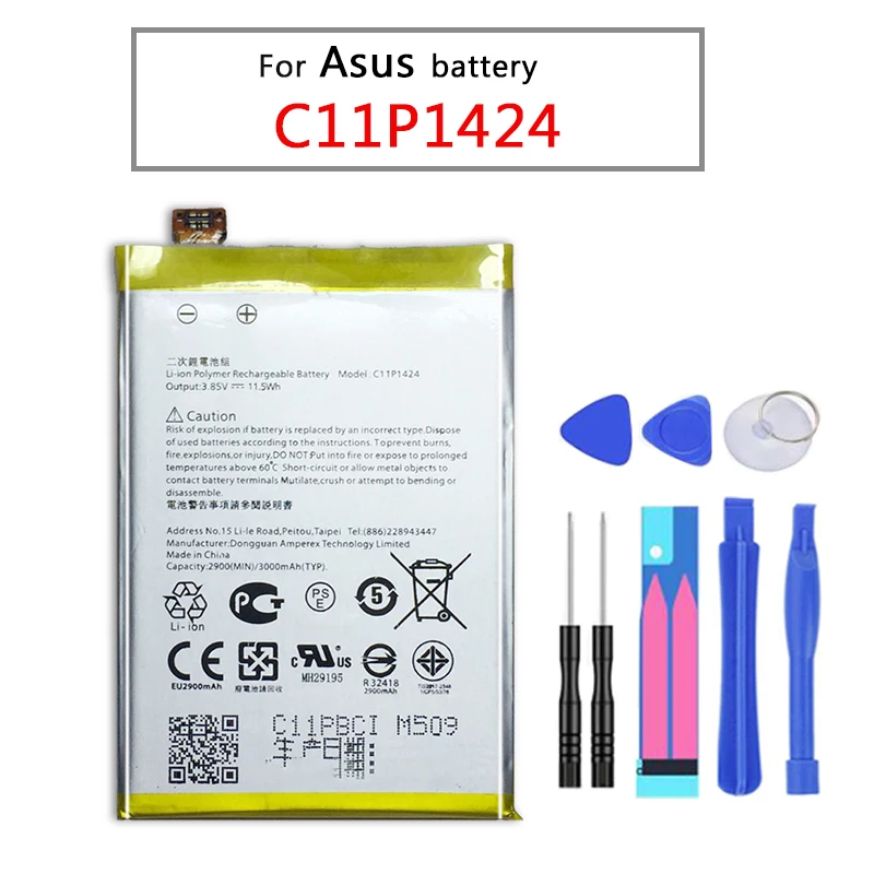 C11P1424 для Asus ZenFone 2 ZenFone2 Z00AD Z00BD ZE551ML ZE550ML 3000mAh батарея замены мобильного телефона |