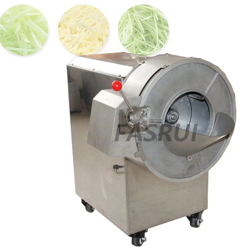

Коммерческая электрическая машина для резки овощей, слайсер для картофеля, многофункциональная овощерезка из нержавеющей стали