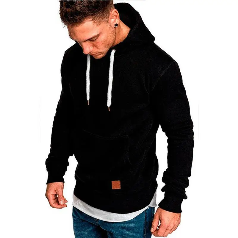 

Mens Hooded Hoodies Sweatshirt Outwear Coat Jacket Tops Casual
