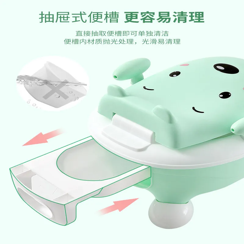 

Comfortable Backrest Cartoon Pot Children's Potty Baby Toilet For Boys Children Baby Potty Training Girls Portable Toilet Chair