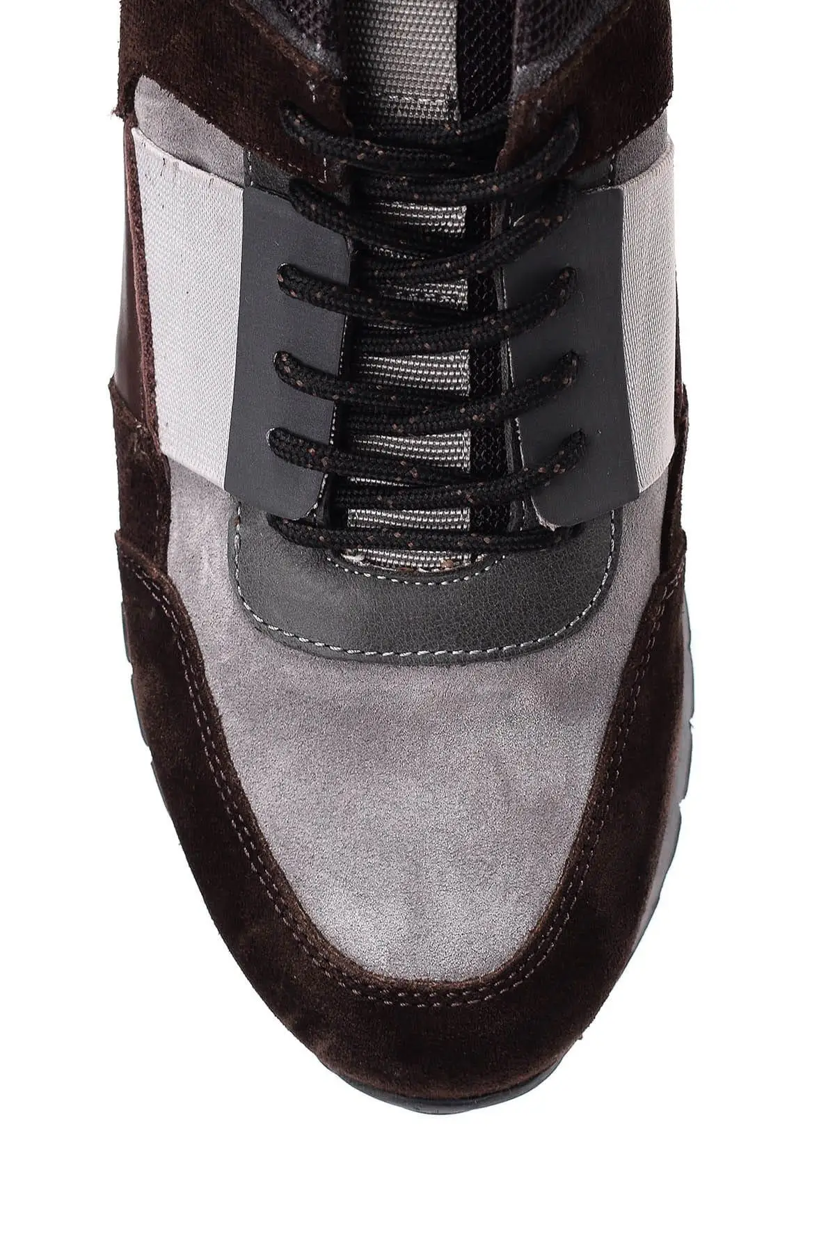 Мужские коричневые кроссовки Derimod из натуральной кожи|Мужские и кеды| |