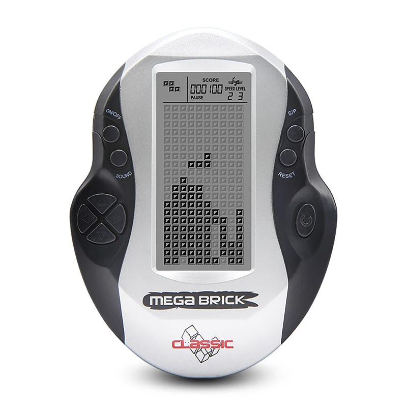 Игрушки детство Ретро Классический тетрис Ручной игровой плеер электронные