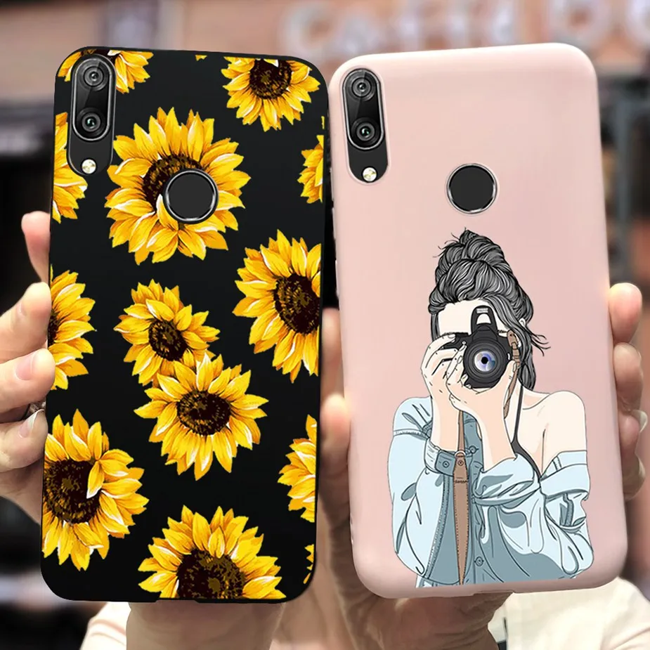 Чехол-накладка для Huawei Y7 Prime 2019 мягкий тонкий DUB-LX3 DUB-LX1 дюйма | Мобильные телефоны и