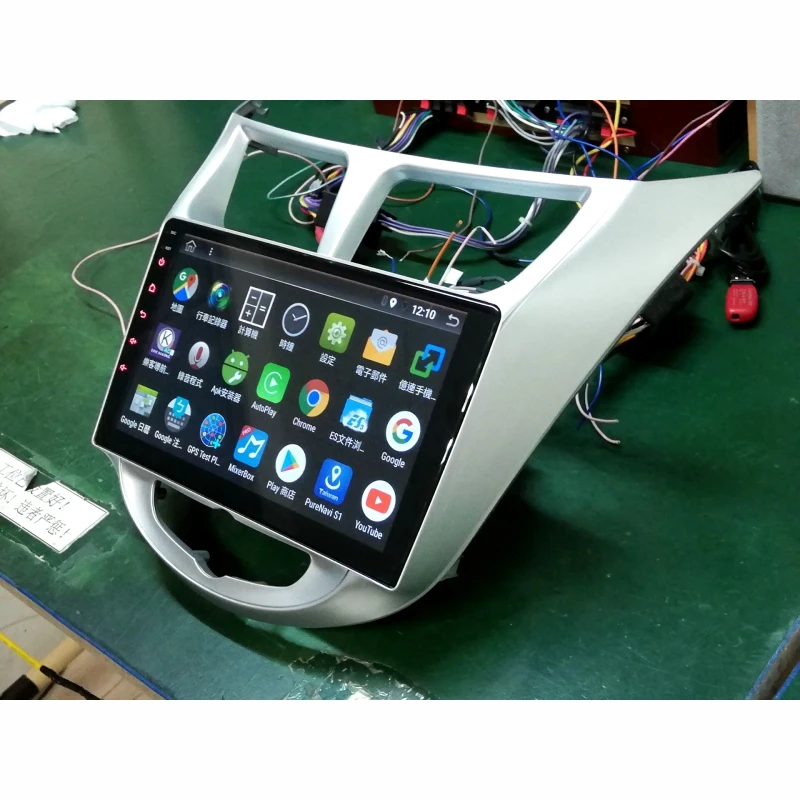 PX6 4 + 64G Android 9 0 автомобильный Радио Мультимедиа Видео плеер навигация gps для solaris