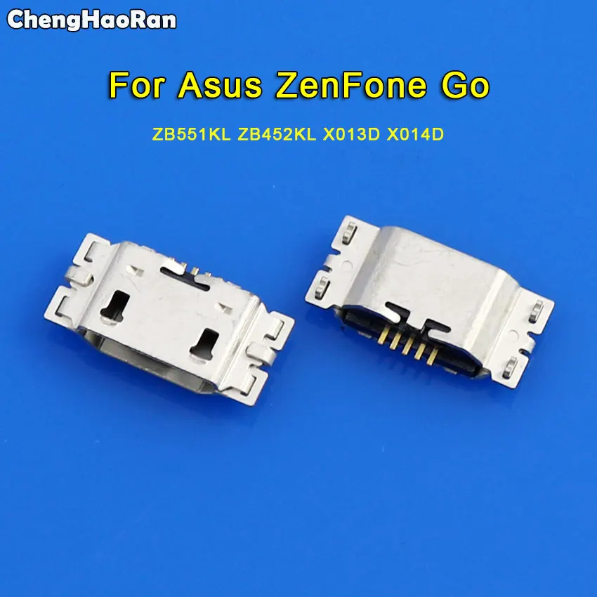 ChengHaoRan 2 10 шт. для Asus ZenFone Go 5 TV ZB551KL X013D микро USB разъем мини зарядки док разъем|Шлейфы