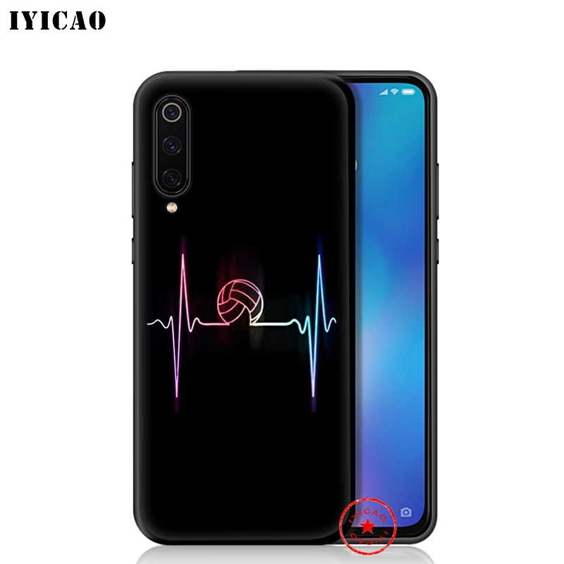 IYICAO Volleyball Sport Ball Play Soft Case for Xiaomi Mi A3 A2 A1 10 9T CC9E CC9 9 8 6 Se Lite F1 5X 6X MiA1 MiA2 MiA3 |