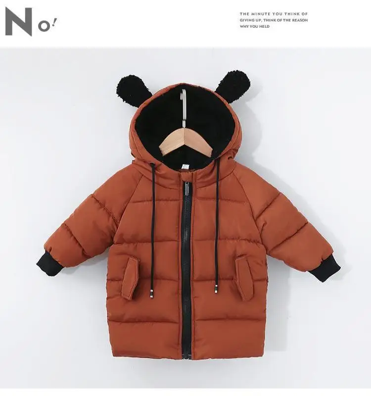 2019 модные куртки для девочек пальто мальчиков детская зимняя верхняя одежда и