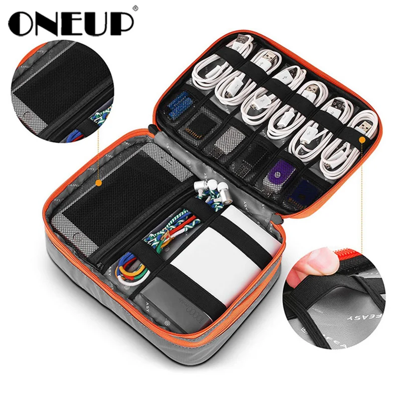 Дорожный Органайзер ONEUP цифровой USB-чехол для хранения и подключения наушников |