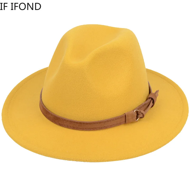 Фетровая шляпа для женщин и мужчин зимние фетровые шапки из искусственной шерсти