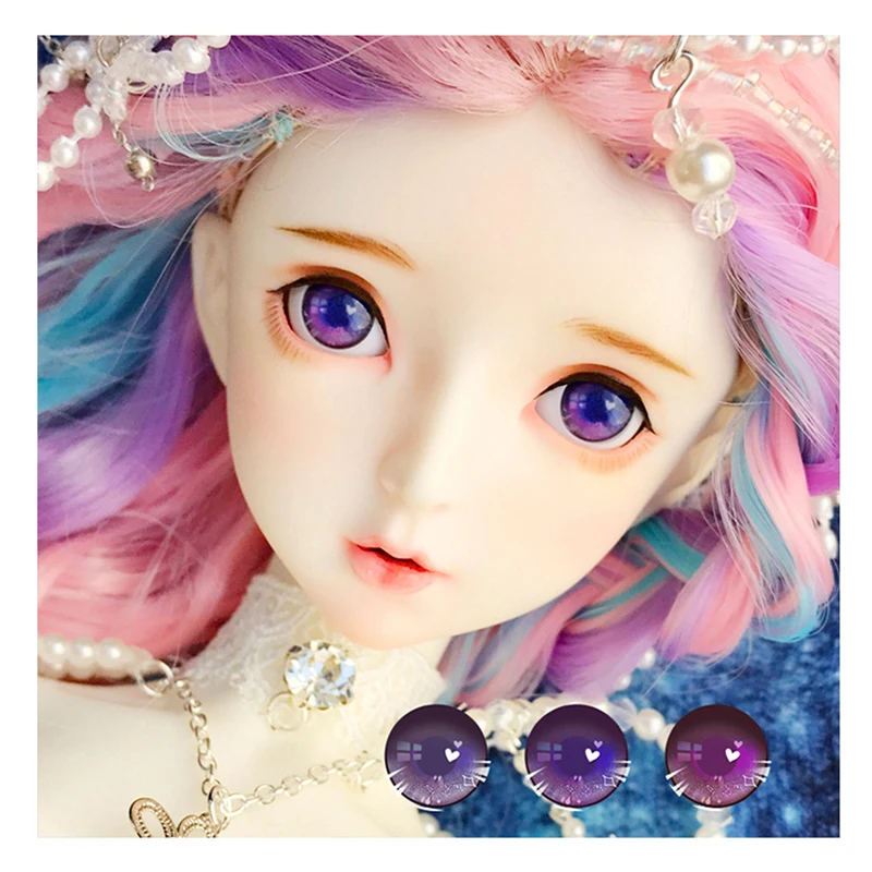 Кукольные глаза 12 мм 18 24 Мультяшные для шарнирных кукол 1/8 1/6 1/4 1/3 BJD SD DD аксессуары