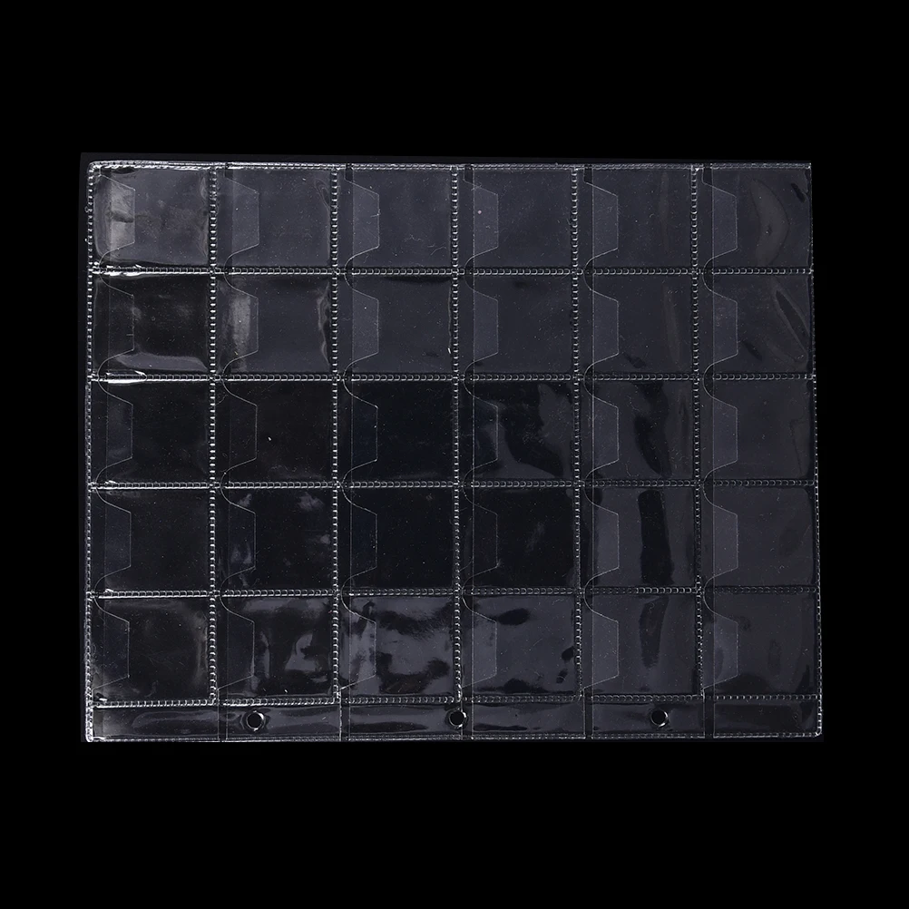 Классический держатель для монет 1 шт./2 шт. 30 карманов альбом хранения карманы