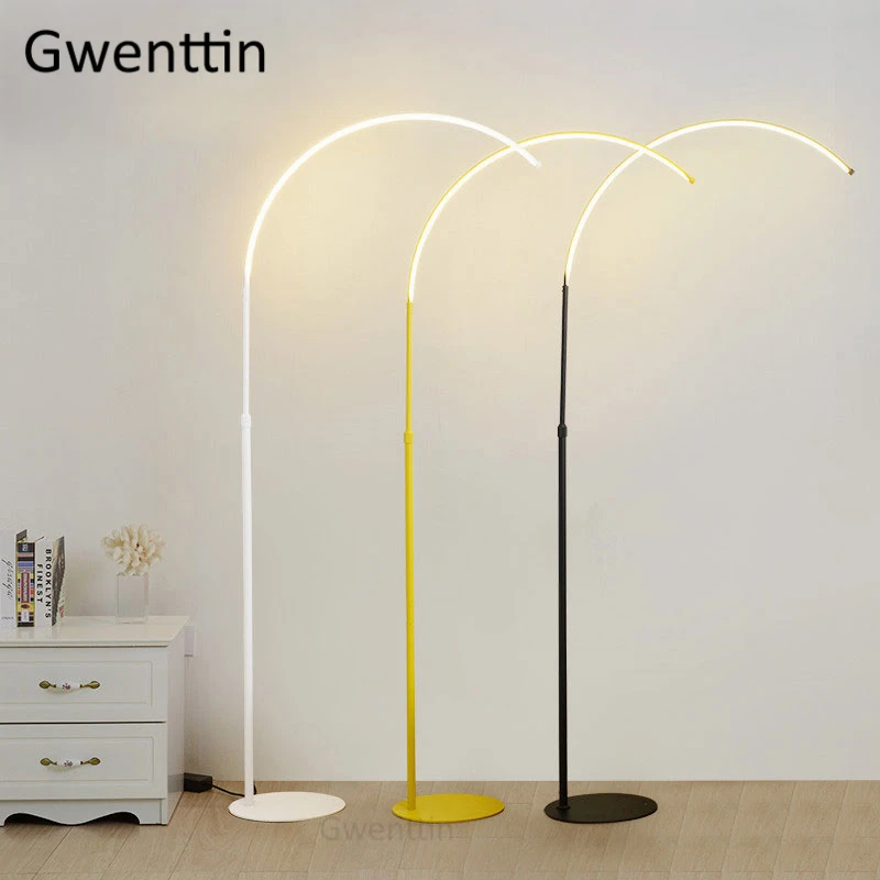 Современные Напольные лампы для рыбалки гостиной спальни прикроватная лампа