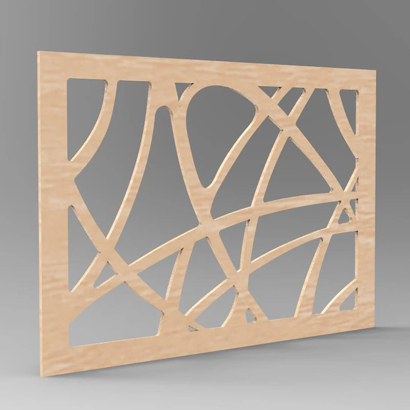 3d STL Model Wall Panel for CNC Router 3D Printer Artcam Aspire Cut3d-Door and window partition home decoration Decor | Инструменты