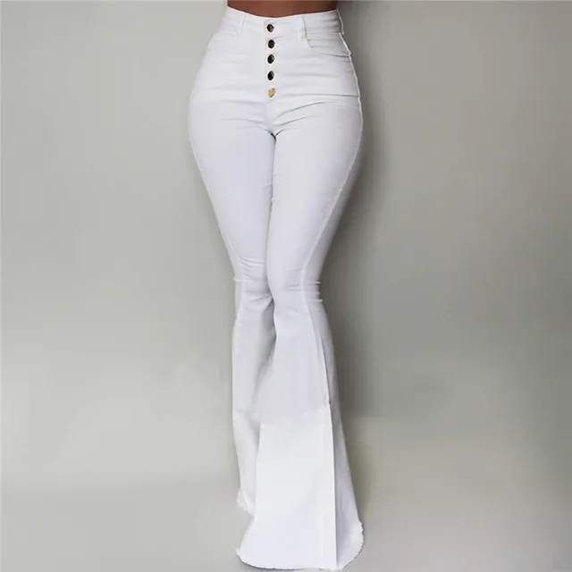 white bell bottoms