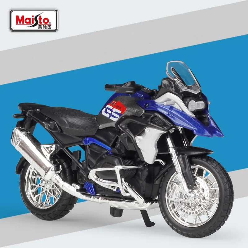 Maisto 1:18 R1200 GS Rallye ADV Мотоцикл Велосипед литье под давлением модель игрушки Детские игрушки Подарки Новинка в коробке