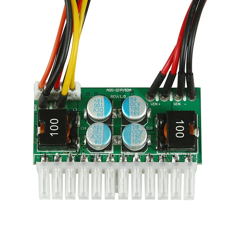 DC 12 В вход 24Pin Pico ATX 150 Вт переключатель PSU Mini ITX модуль питания 4-контактный
