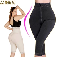 fajas colombianas double compression high waisted butt lifter shaper shorts kneen and buttoks mujer skims kim kardashian legging
