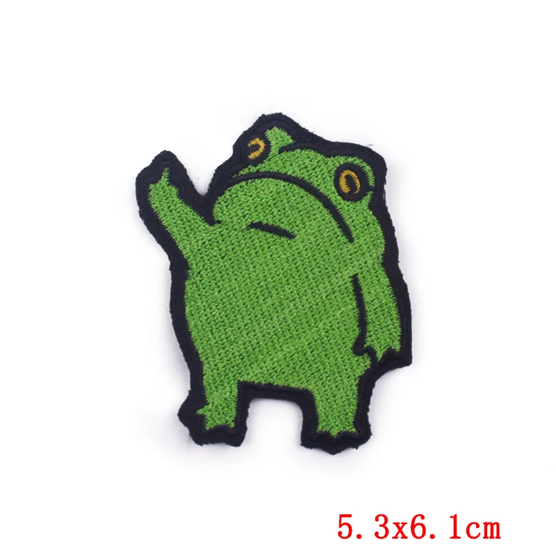 

cute animal patch cartoon sticker embroidered patches for clothing dinosaur patch applique iron on patches for clothes badges