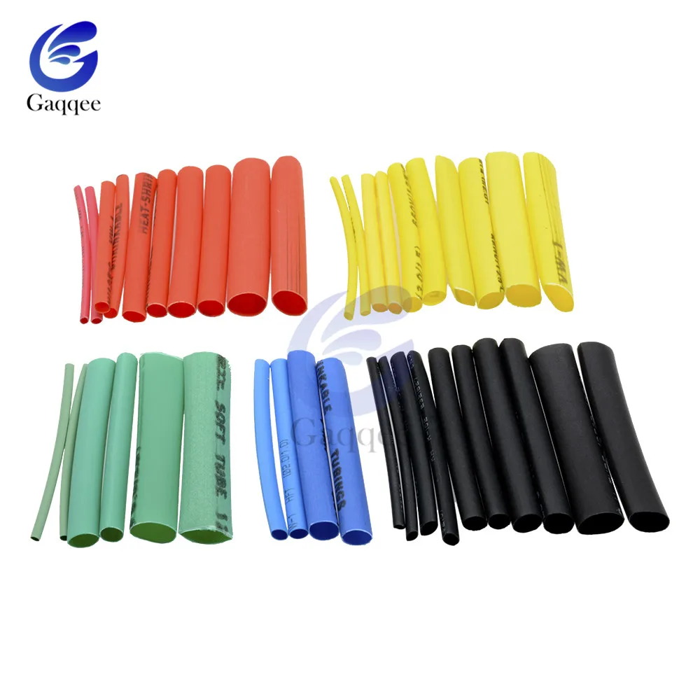 328 шт. разноцветные полиолефиновые термоусадочные трубки для проводов в