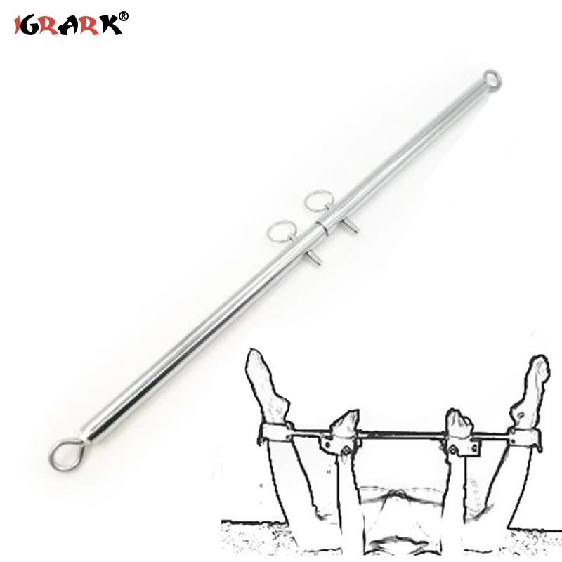 Наручники из нержавеющей стали растягивающаяся портупея для бондажа на