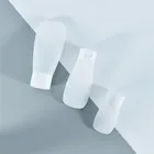 Дорожная бутылка 30 мл 60 мл 100 мл, силиконовая бутылка для дезинфицирующего средства для рук, портативная упаковка, прочные модные многоразовые бутылки