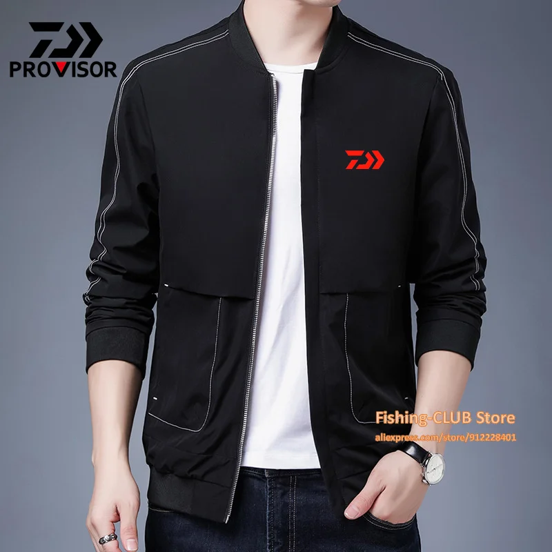 Осень 2022 Куртка для рыбалки тонкая Мужская дышащая рубашка быстросохнущее