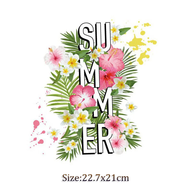 Термо переноска растений для одежды дерево цветок Мода Качество искусство