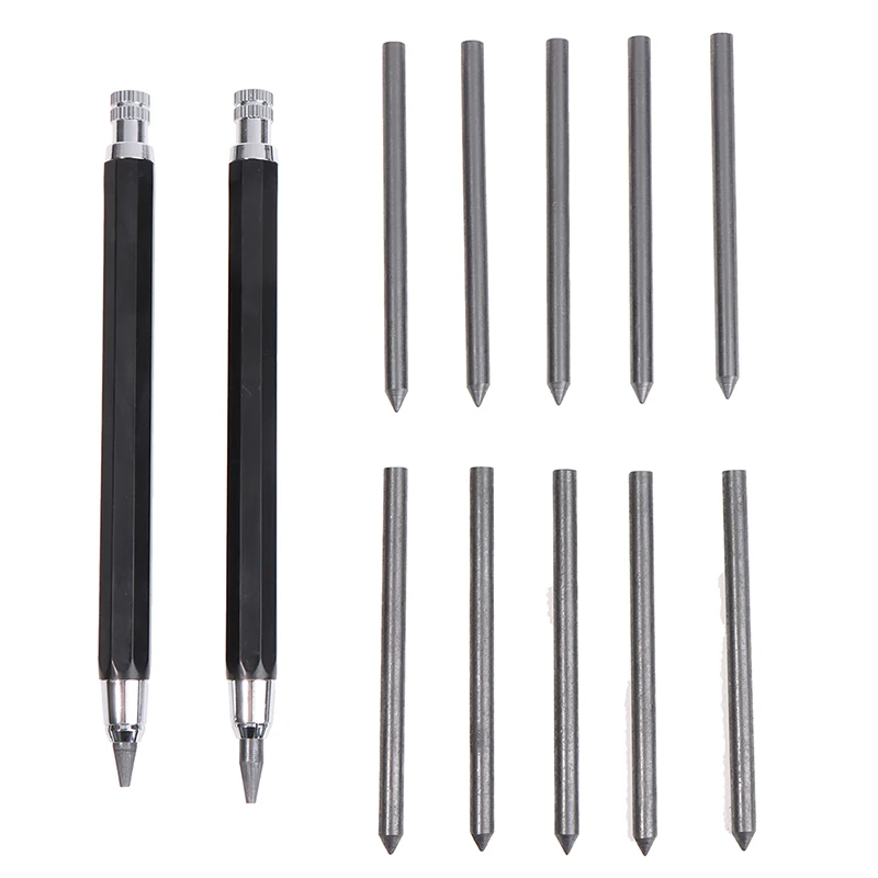 

Автоматический карандаш для рисования граффити, 1 ручка + 5 стержней, 5,6 мм, 2B/8B