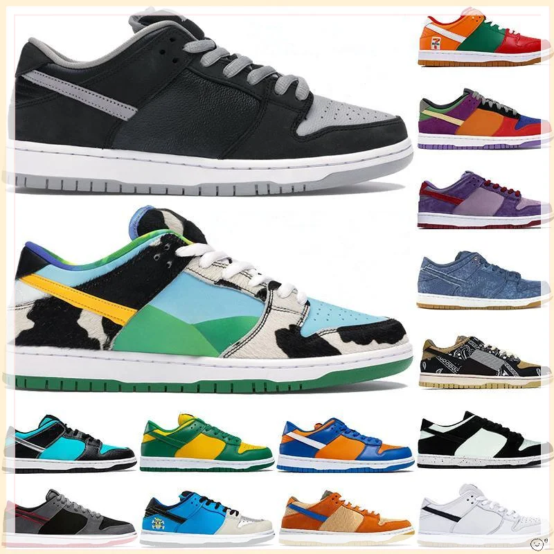 

Hot Sale Chunky Dunky SB Dunks Retro 1s Low Shadow Ben Jerry Board Shoes Samba Sashiko Sale Ivory Platform Men Women Trainers